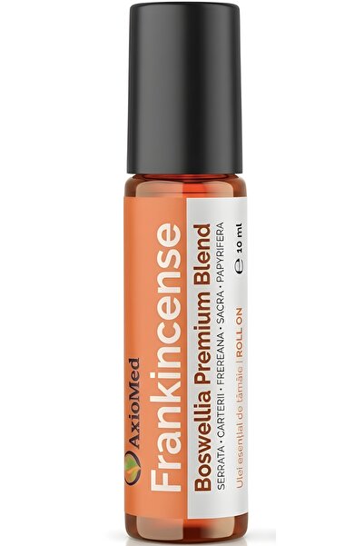 AxioMed Ulei esențial de tămâie roll-on, 5 specii de Boswellia, uz extern, 10 ml