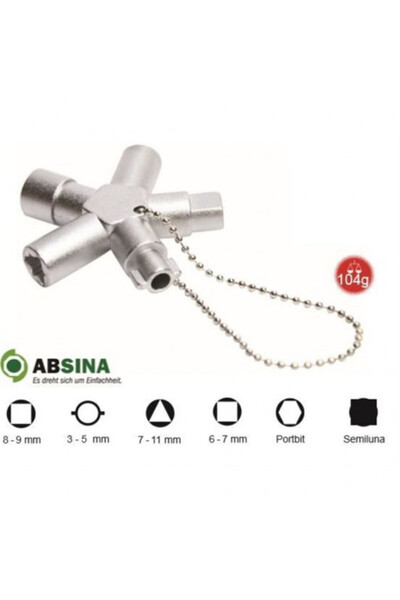 Absina Cheie universală pentru panouri, AB-1007