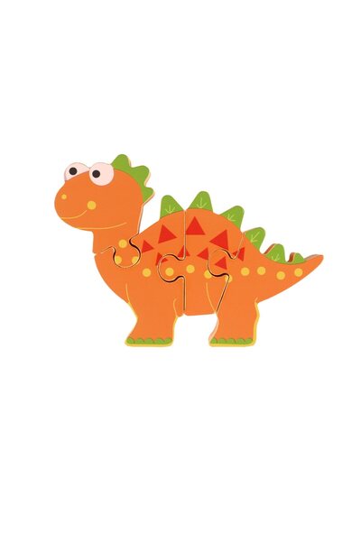 Orange Tree Toys Μικρό Παζλ Δεινόσαυροι Στεγόσαυροι
