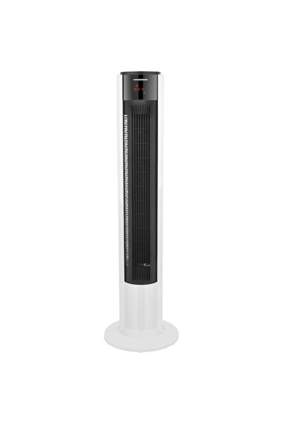 Heinner Ventilator turn HTF-M45WH, Control digital, Display LED, 3 viteze, Ti...