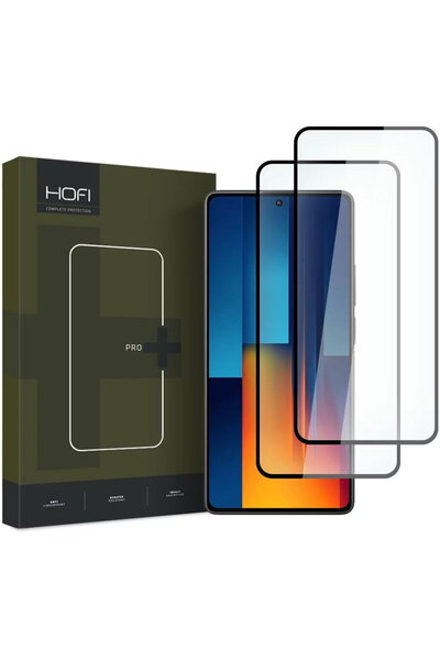 HOFI Folie de protectie Ecran Glass PRO+ pentru Xiaomi Poco M6 Pro 5G, Sticla...