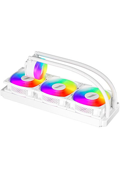 1ST PLAYER THUNDERSTORM TS2 360W, ARGB, 3 ventilatoare de 120 mm, Alb