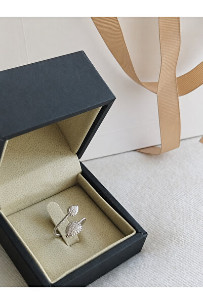 Rexon Trendy Open Design Stainless Steel Ring - Silver Color - Perfect for Ev...