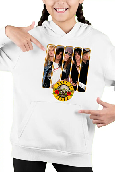 OEM Kids Girls Guns N Roses Merch Hoodie