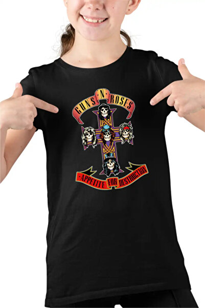 OEM Tricou Copii Fete Guns N Roses Legendary Merch