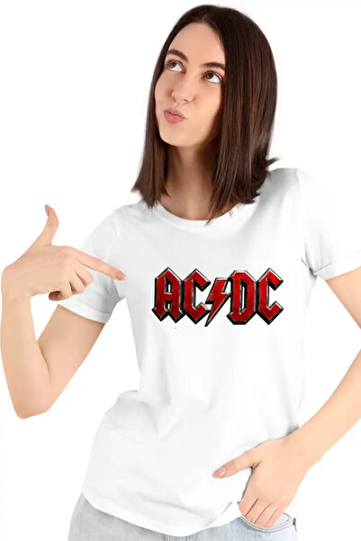 OEM Γυναικείο T-Shirt ACDC Ροκ Πάρτι Εμπορεύματα AC DC