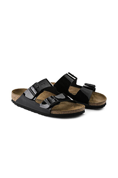 Birkenstock Arizona Bf Patent Women's Slippers 1005292-20026 Gray