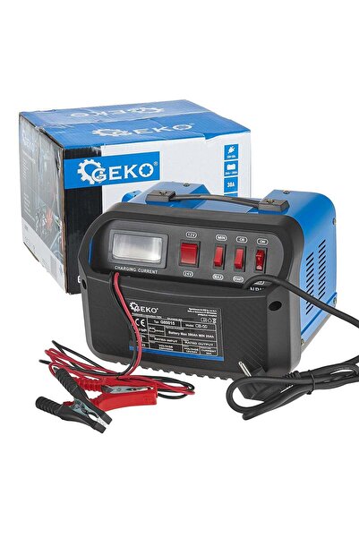 GEKO REDRESOR AUTO CU PORNIRE CB50 12V/24V 30A PENTRU BATERII ACUMULATOR AUTO...