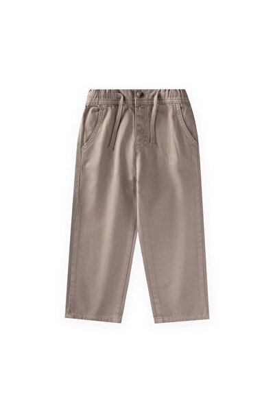 Cigit Gabardine Trousers 2-12 Years Mink