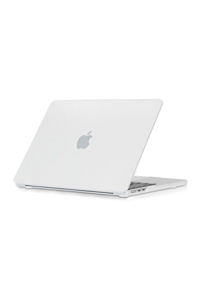 Tech-Protect Калъф Smartshell за MacBook Air 13 2022/2024, Матов прозрачен