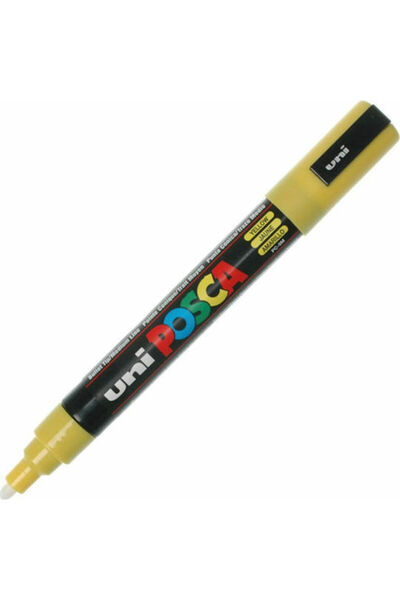 POSCA PC-5M Μαρκαδόρος Σχεδιασμού 2.5mm Κίτρινο