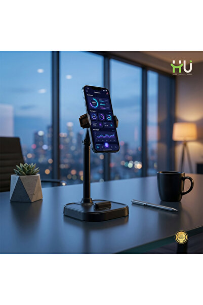 HU HAPPY USER Tabletop Lifting Multi-Device Holder