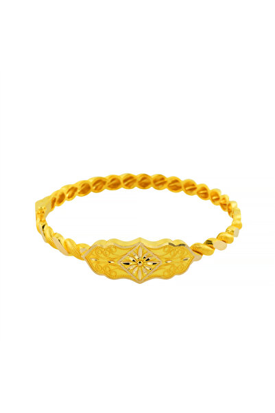 Altınkaynak 14 Ayar Altın Tasarım Bilezik - F006585
