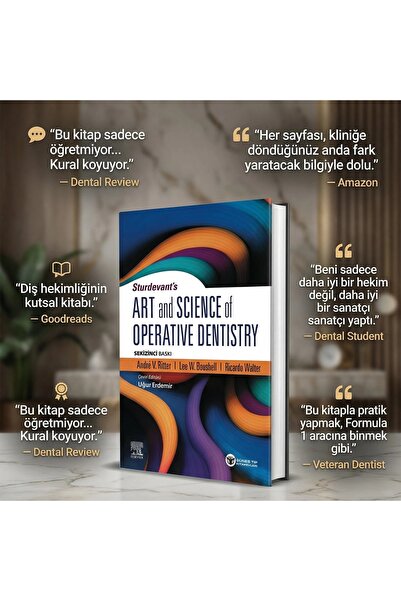 Güneş Tıp Kitabevleri Sturdevant's Art and Science of Operative Dentistry - TÜRKÇE