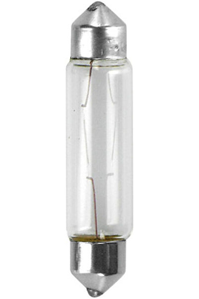 Lampa Λάμπες Αυτοκινήτου SV8.5-8 Λάμπα Οροφής 11x43mm Αλογόνου 24V 18W 2 τεμάχια