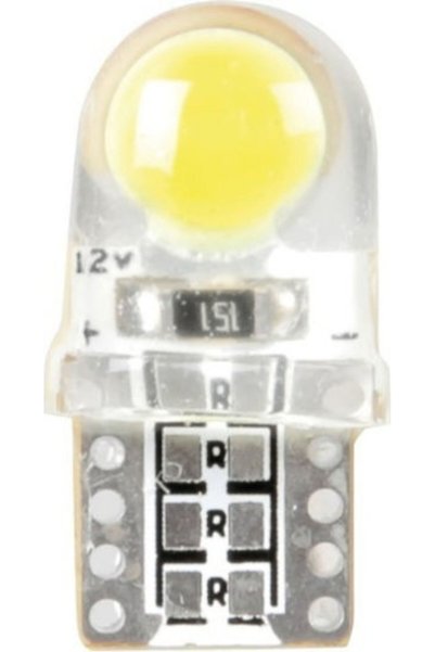 Lampa Λάμπες Αυτοκινήτου & Μοτοσικλέτας T10 LED 6500K Ψυχρό Λευκό 12V 2 τεμάχια