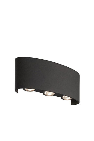 POWERTECH Επιτοίχιο Σποτ Εξωτερικού Χώρου LED IP65 6W με Λευκό Φως 17x8x4εκ. ...