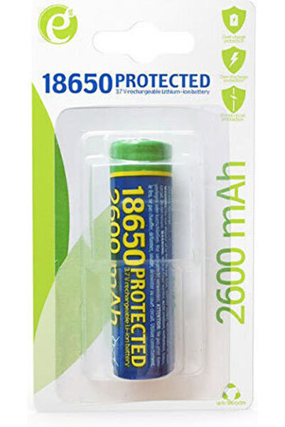 Energenie Επαναφορτιζόμενη Μπαταρία 18650 Li-ion 2600mAh 3.7V 1 τεμάχιο