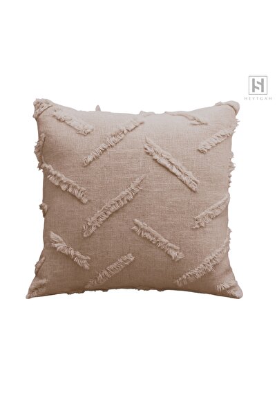 HEYTGAH Single Fringed Cushion Cover _Double-Sided Luxury Double-Line Cushion...