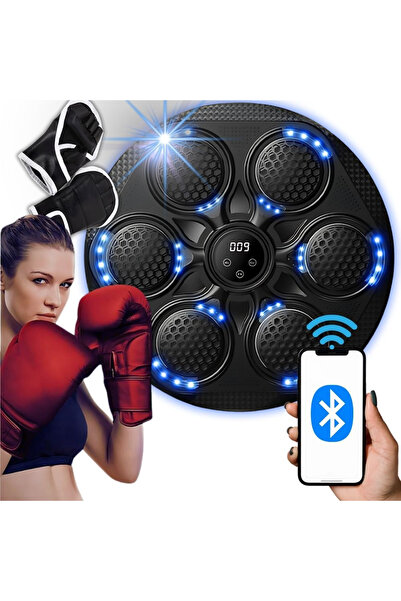Ayawaska Tinta electronica de box cu LED, antrenor box si MMA cu Bluetooth si...