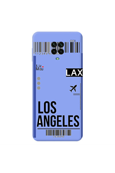Other Xiaomi Redmi Note 9 Pro Los angeles Light Purple Colored Silicone TPU Θήκη