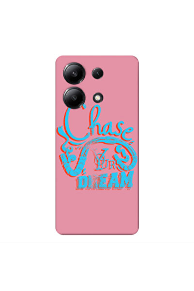 Other Xiaomi Redmi Note 13 4G Chase Your Dream Pink Colored Silicone TPU Θήκη