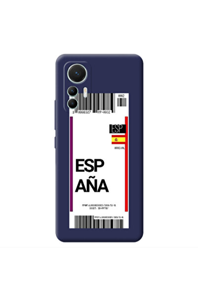 Other Xiaomi Mi 12 Lite Espana Arrival Dark blue Colored Silicone TPU Θήκη