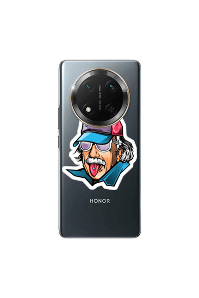 Other Honor Magic 7 Lite Einstein Transparent Silicone TPU Θήκη