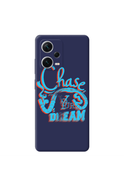 Other Xiaomi Poco X5 Chase Your Dream Dark blue Colored Silicone TPU Θήκη