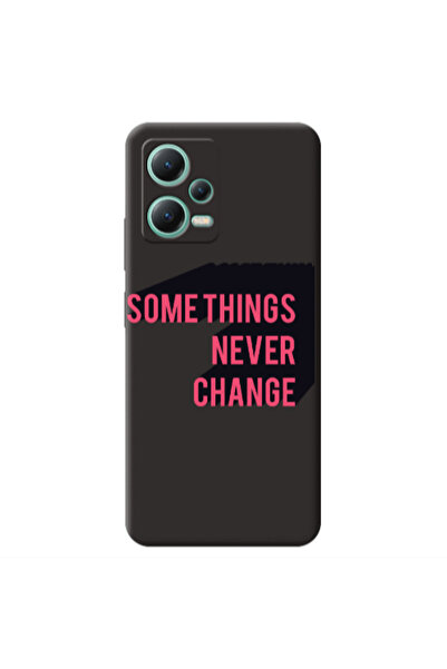 Other Xiaomi Redmi Note 12 Pro 5G Somethings Never Change Black Colored Silic...