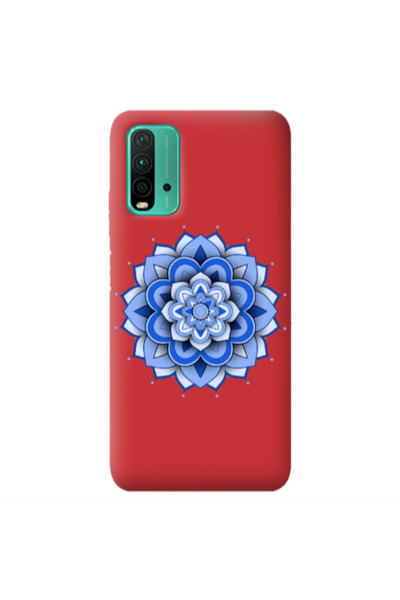 Other Xiaomi Poco M3 Manadala D9 Red Colored Silicone TPU Θήκη