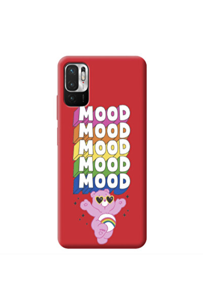 Other Xiaomi Redmi Note 10 Pro 5G Mood Red Colored Silicone TPU Θήκη