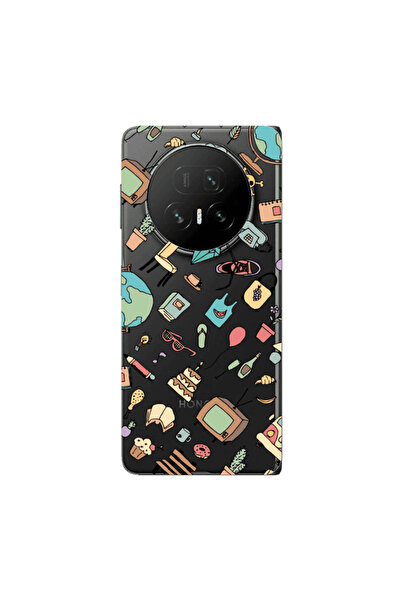 Other Honor Magic V5 Best buds Transparent Silicone TPU Θήκη