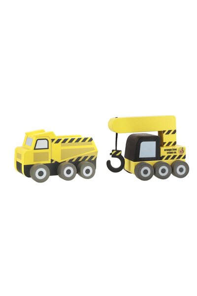Orange Tree Toys Σετ 2 οχημάτων κατασκευών (FSC) ® )