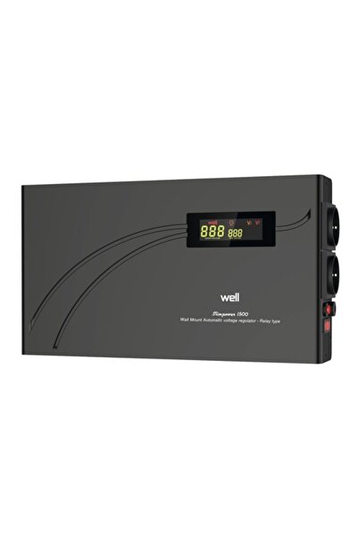OEM Σταθεροποιητής τάσης με ρελέ Well Slim Power 1500VA 900W