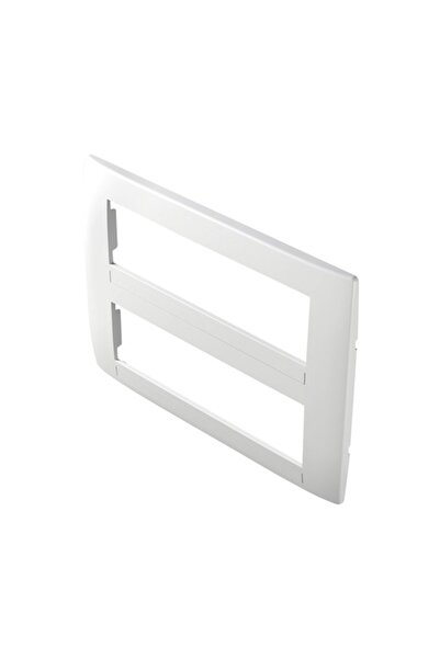 OEM Ramă aparataje TEM Soft 2x7 module, alb