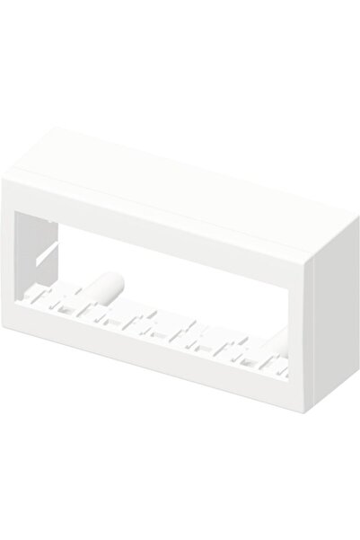 OEM Doză suport aparataje TEM Cubo 6 module IP20, montaj aplicat, alb