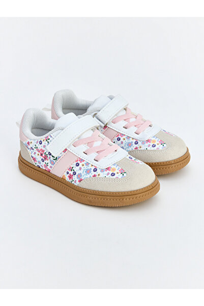 LC Waikiki Lcw Steps White Leather-Look Girls' Sports Shoes