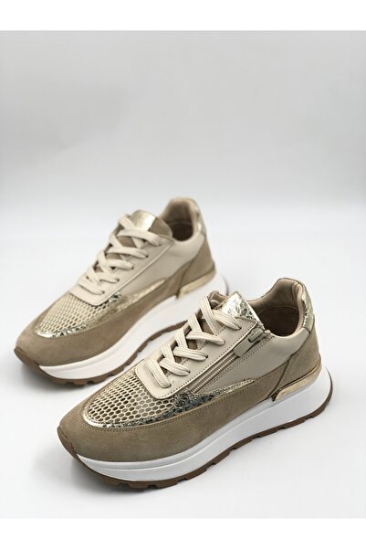 WOTS FASHION Wots hakiki deri sneaker