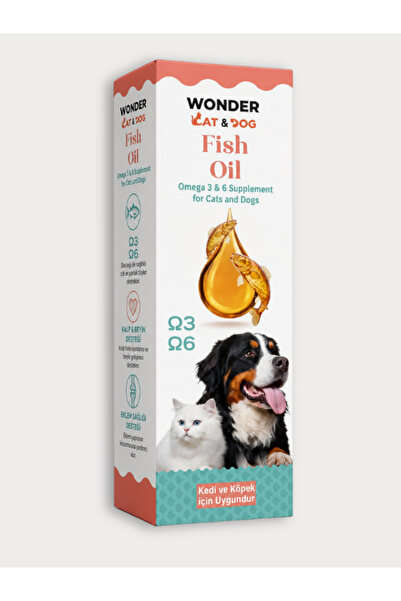 WonderCAT & WonderDog Kediler ve Köpekler için Balık Yağı 250 ml