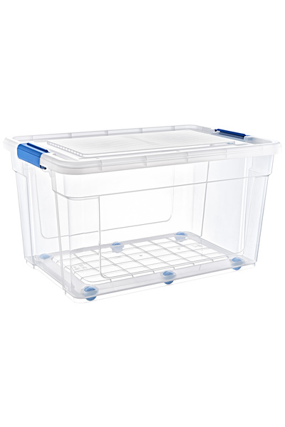 Hobby Glassy Wheeled Storage Container 90 L 1244