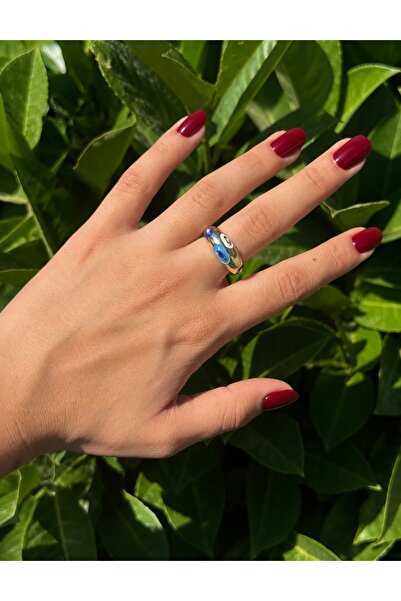 Lisse.co Adjustable Jewelry Model Enameled Steel Ring
