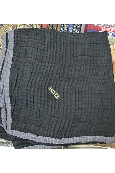 JAWEL Muslin Cotton Scarf with Piping