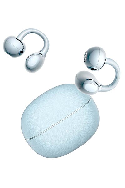 HONOR سماعات Choice Earbuds Clip 2 Pro، سماعات أذن لاسلكية مفتوحة مع جسر تيتانيوم 2.0، عمر بطارية 44 ساعة، مشغلات مغناطيسية مزدوجة 12 مم، تدعم الشحن اللاسلكي، مقاومة للماء IP54 - لون سماوي
