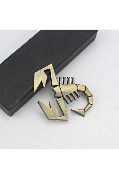 KOTO Abarth Emblem Scorpion Logo Gold Abarth Logo Fender Logo 1 Piece