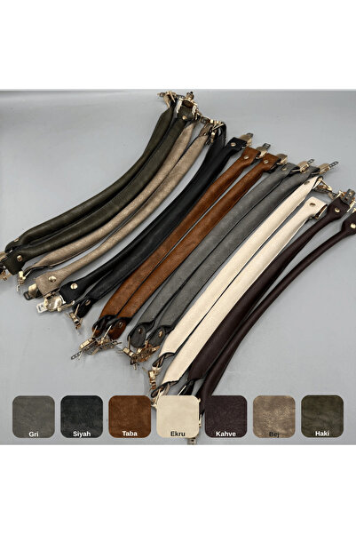 Aynalı Premium Leather Lawyer Bag Handle