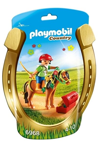 Playmobil Πόνυ με λουλούδια και μικρό κορίτσι (6968)