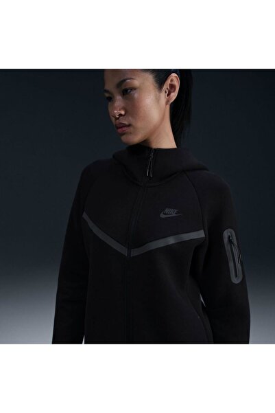 Nike Sportswear Tech Fleece Windrunner Full-Zip Hoodie Kadın Sweatshirt HV674...