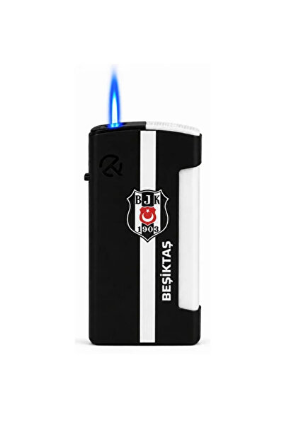 ONRSTORE Siyah Metal Pürmüz Alevli Gaz Dolumlu Rüzgar Geçirmez Çakmak