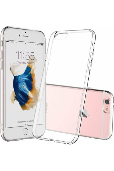OEM Πίσω Κάλυμμα Σιλικόνης Διαφανές (iPhone 6/6s Plus)